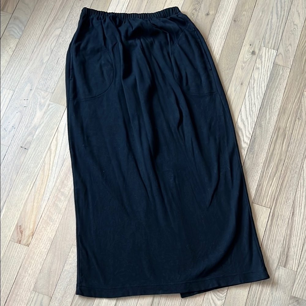 Black Jersey Women's Skirt